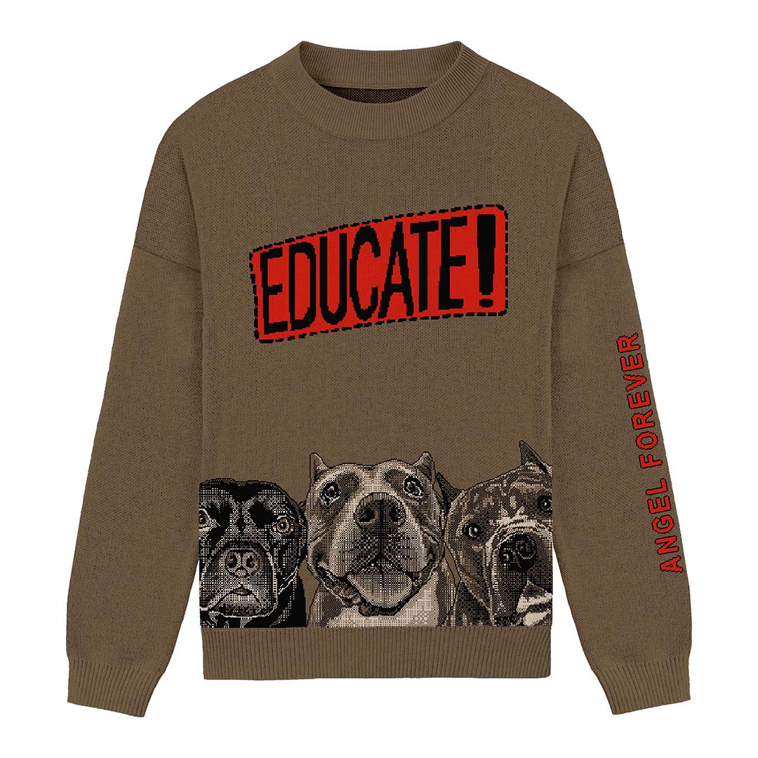 VELVET HIPPOS Crewneck Sweater Relaxed fit