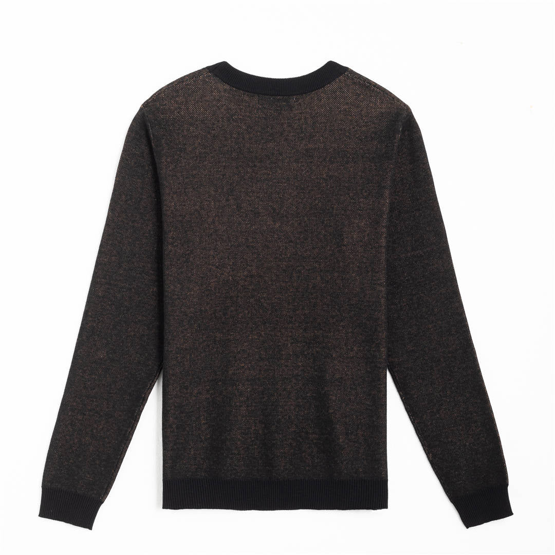 {Back of What the Duck Sweater from Knitwise}