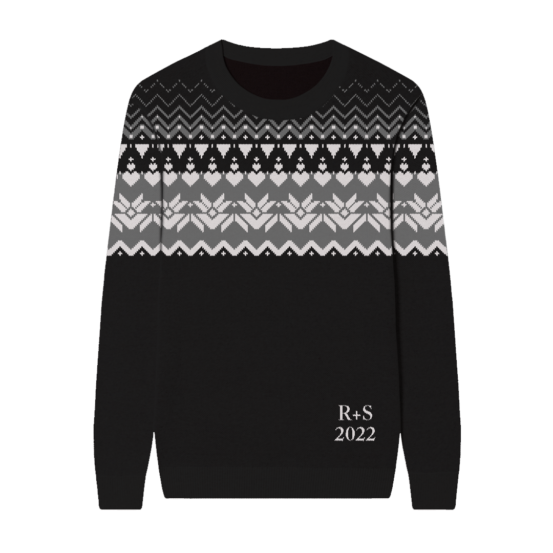 Fair Isle Custom Knit Pullover Sweater