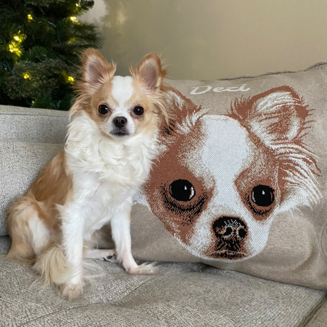 Custom Pet Portrait Pillowcase