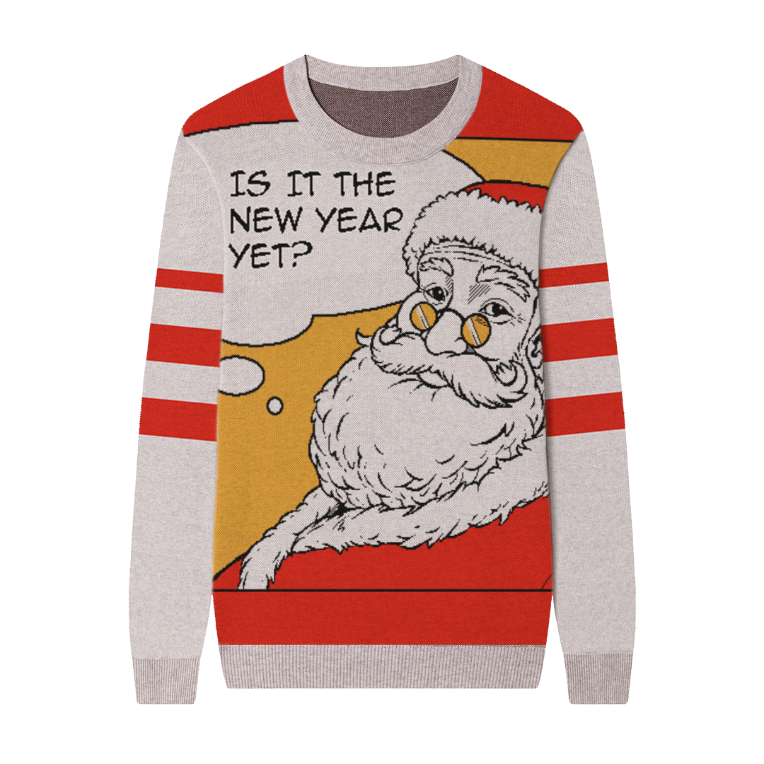 Santa Says Custom Knit Pullover Sweater