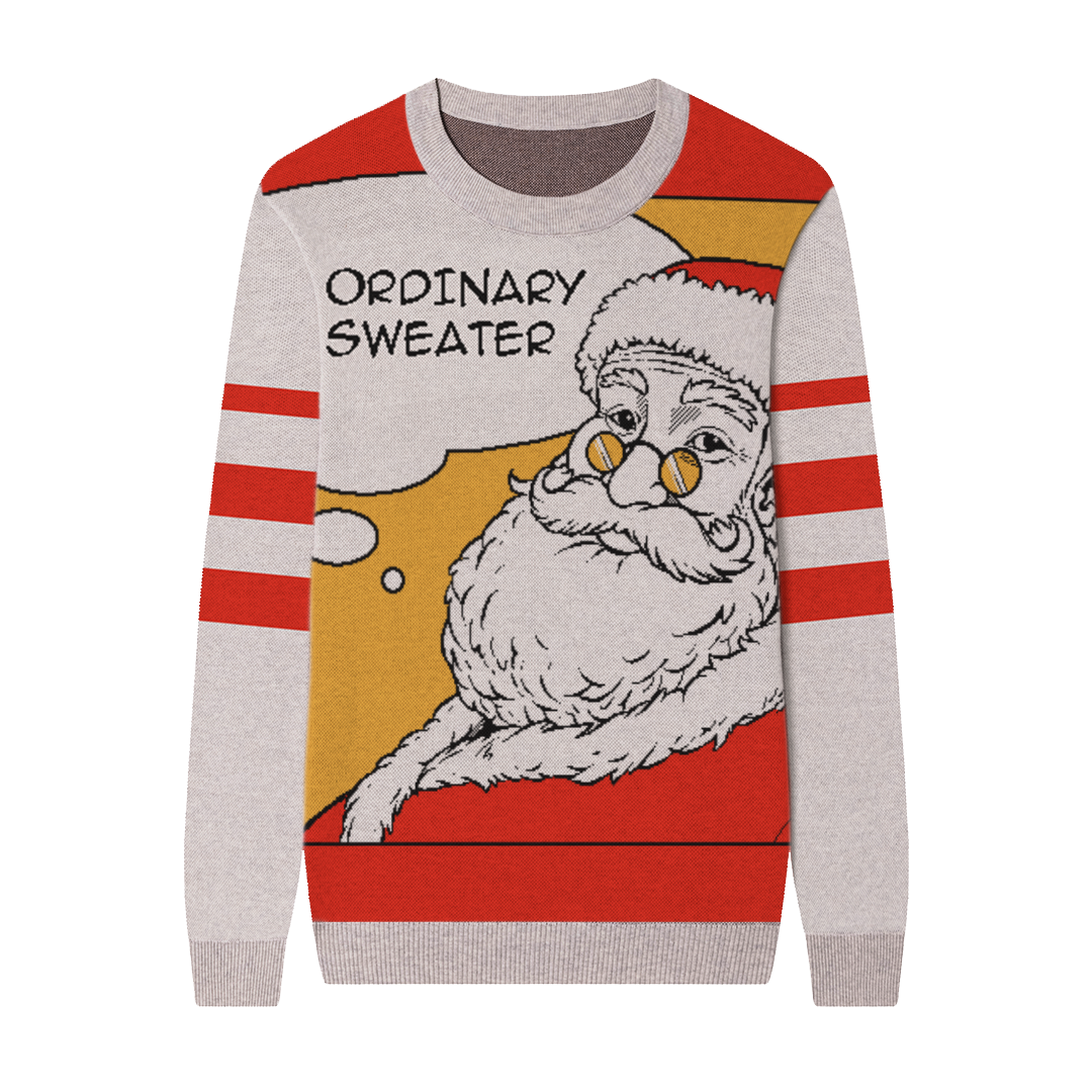 Santa Says Custom Knit Pullover Sweater