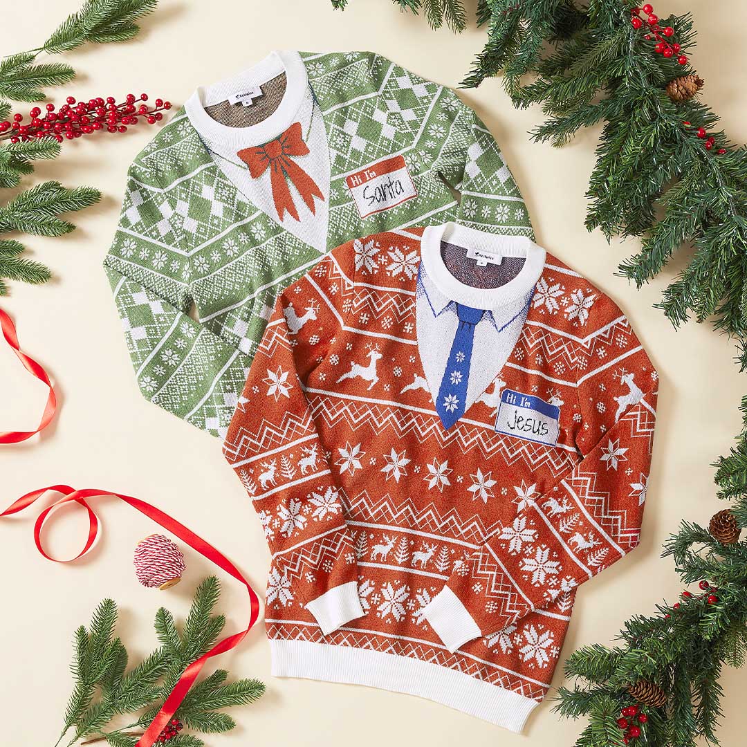 Santa’s Best Employee Custom Knit Pullover Sweater