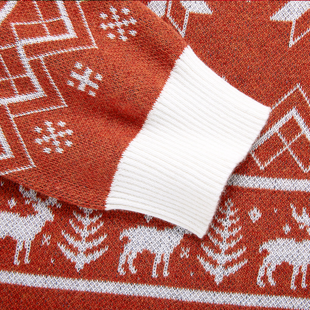 Santa’s Best Employee Custom Knit Pullover Sweater
