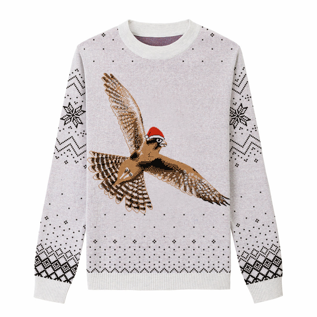 Aplomado Falcon Flying Holiday - Bleach