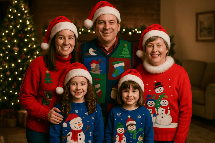 Custom ugly christmas sweaters