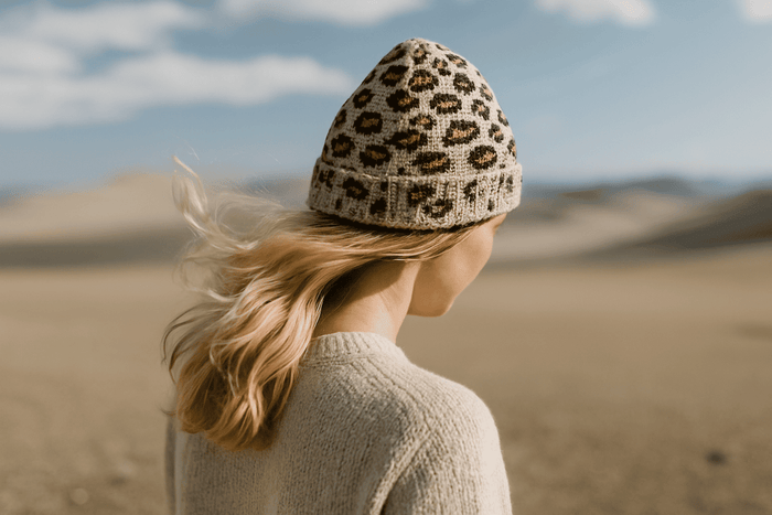 Knitted beanie