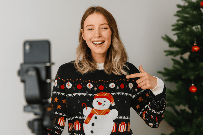 Sweaters at christmas
