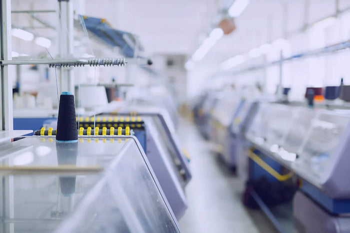 Knitting machine used for Knit On Demand