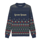 Starlit Midnight Snow Christmas Sweater