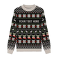 Midnight Reindeer Parade Sweater