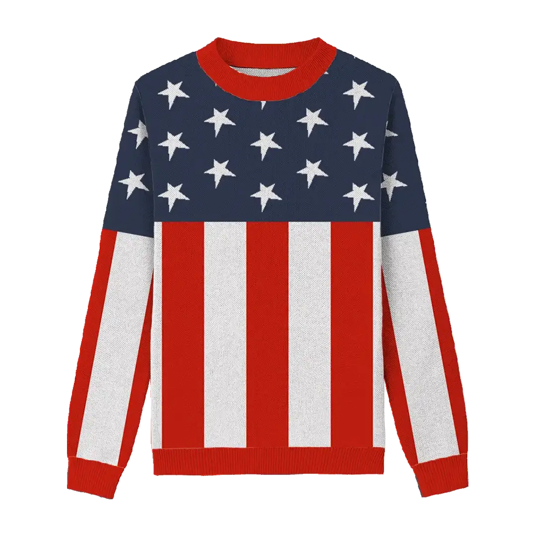 Old Glory Stripes Sweater