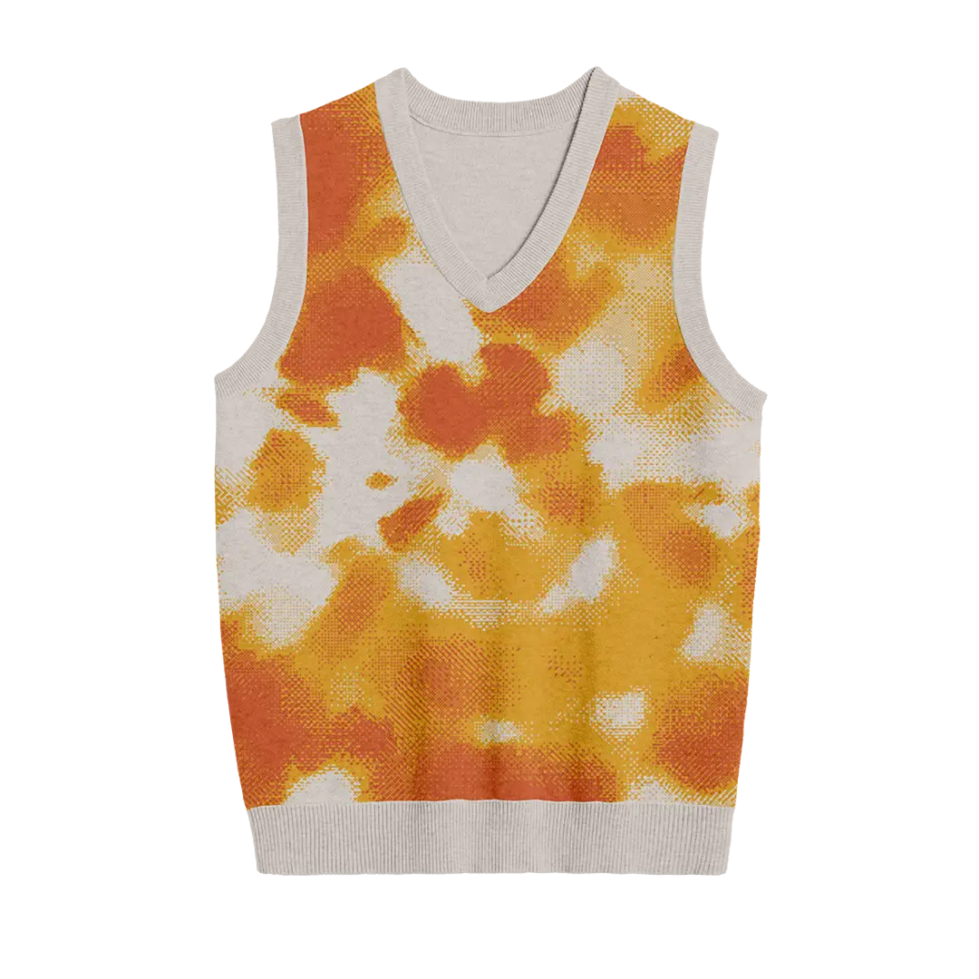 Sunset Tie Dye Unisex Vest