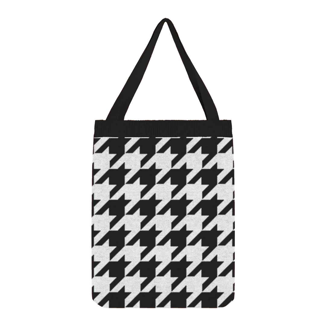 Inkstone Houndstooth Tote Bag