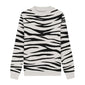 Striped Ivory Tiger Sweater