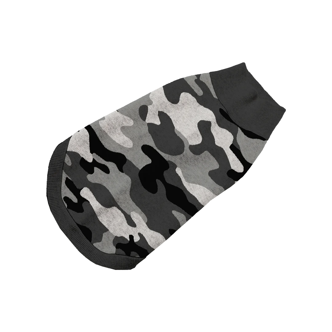 City Shadow Camouflage Pet Sweater