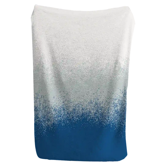 Frostwave Ombre Blanket