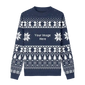 Stars Navy Christmas Sweater