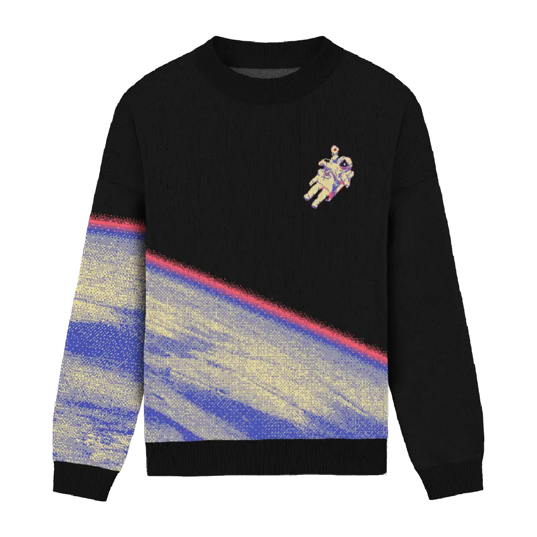 Lone Astronaut Relaxed Fit Sweater