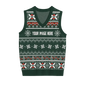 Earthy Green Holiday Unisex Vest