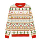 Winter Burst Colorful Christmas Sweater