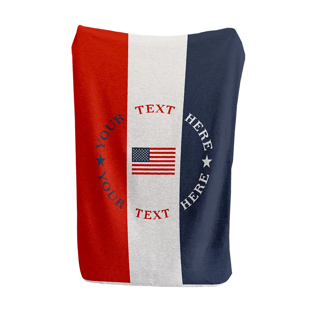 Tricolor Glory Flag Blanket