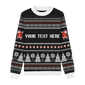 Midnight Santa Christmas Sweater