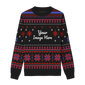 Electric Glow Holiday Snowflake Christmas Sweater