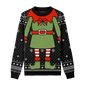 Merry Elf Holiday Character Holiday Sweater