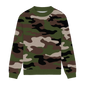 Forest Mist Camouflage Relaxed Fit Sweater