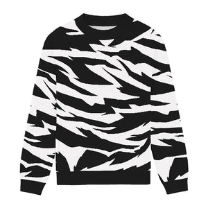 Relax Fit Crew Neck Sweater Animal 6