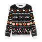 Midnight Gift Box Christmas Sweater