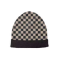 Retro Checkerboard Beanie