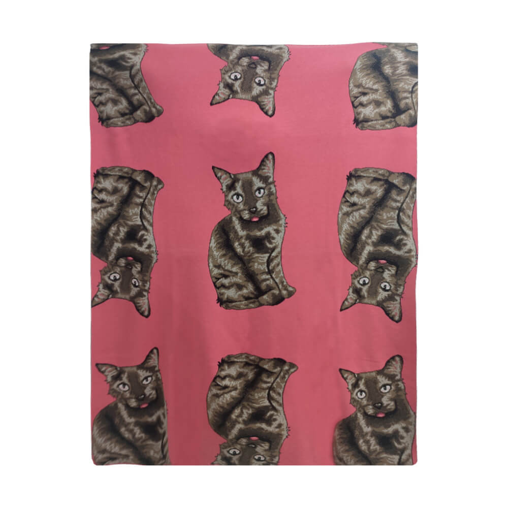 Custom All Over Pattern Knitted Blankets