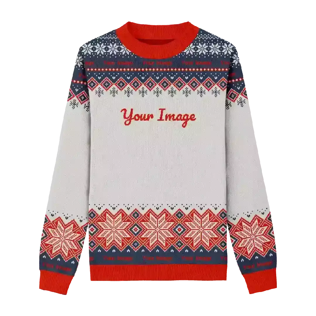 Santa’s Best Employee Custom Knit Pullover Sweater
