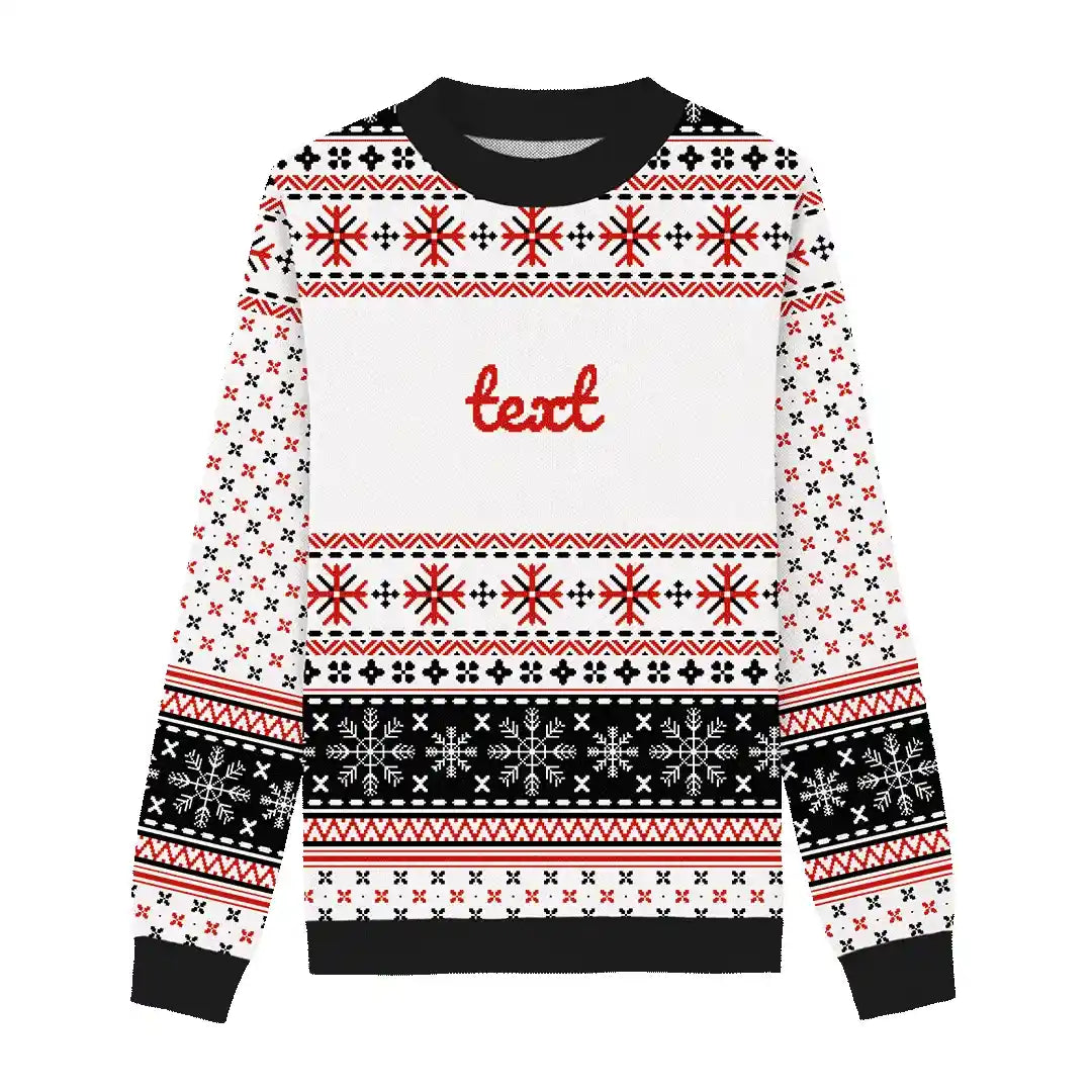 Personalized Name Rudolph Christmas Sweater