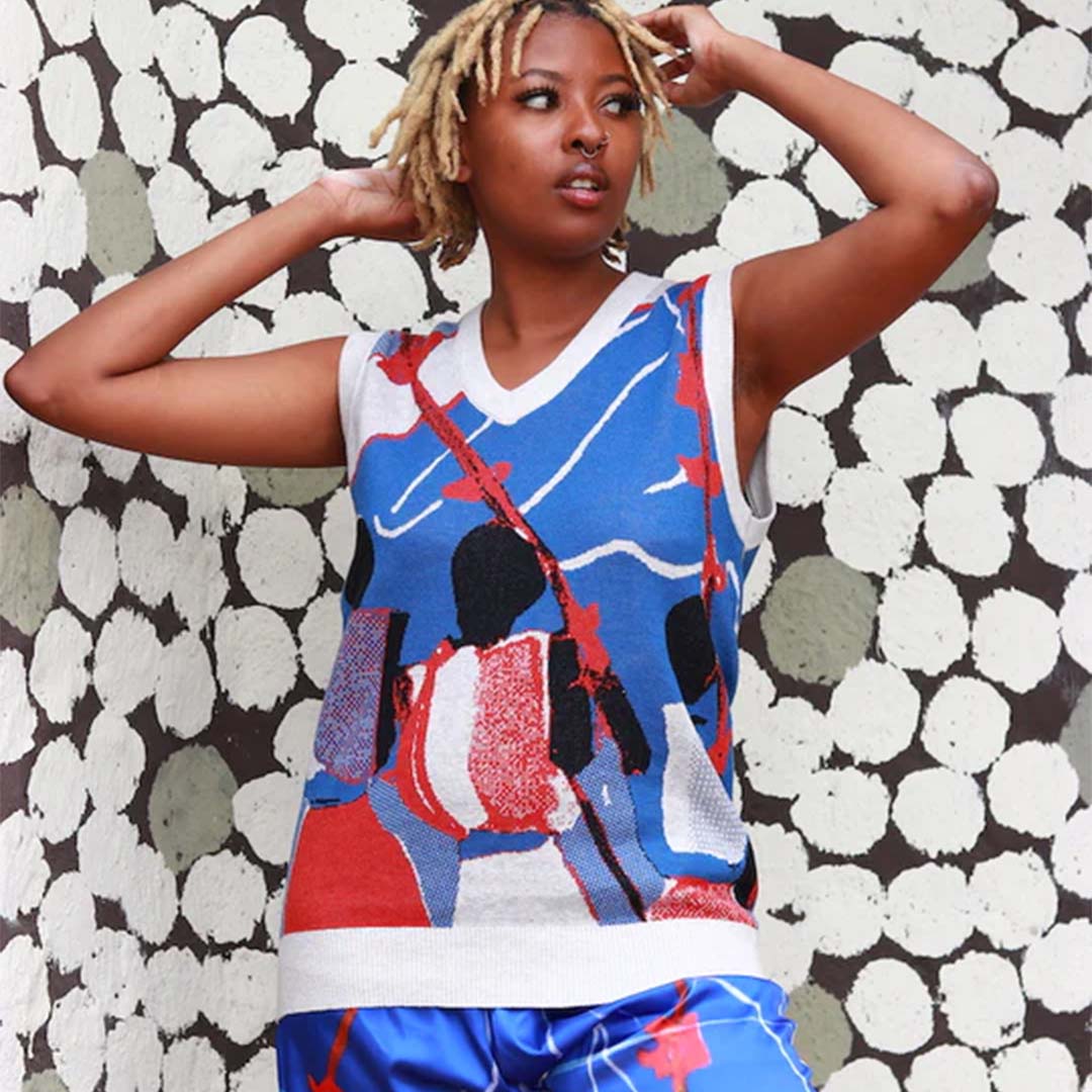 Custom Argyle Vest