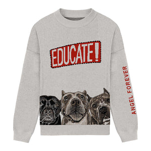 VELVET HIPPOS Crewneck Sweater Relaxed fit