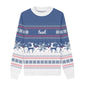 Frosty Sky Reindeer Christmas Sweater