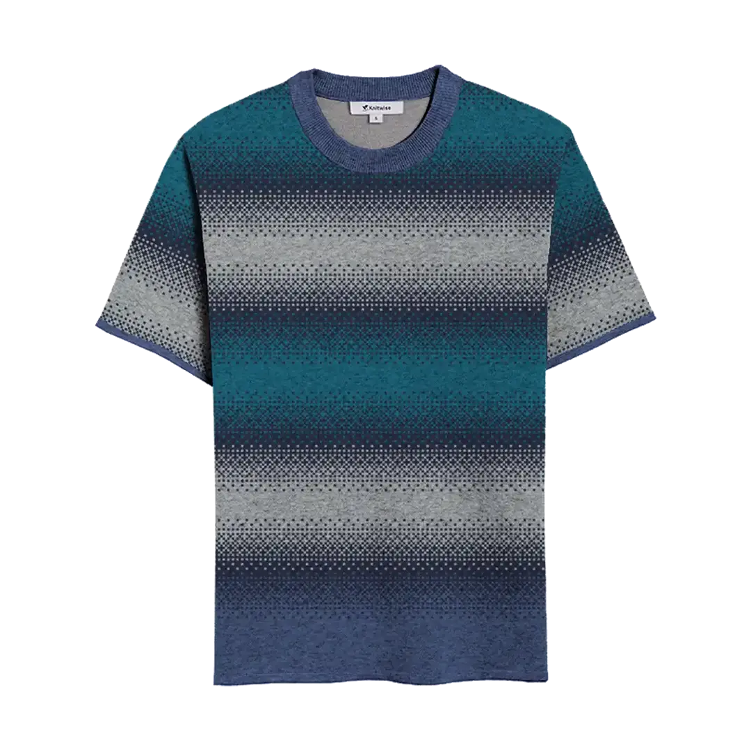 Stormtide Ombre Knitted T-Shirt