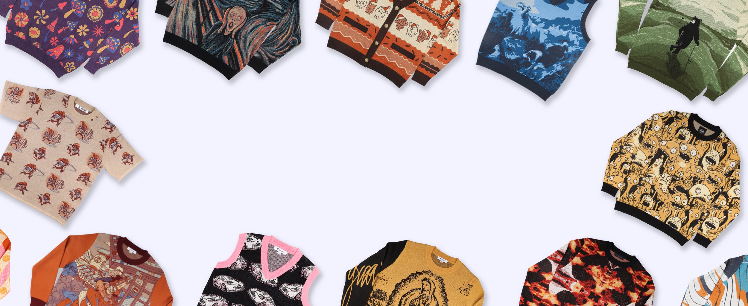 Custom fully-knitted products