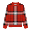 Relax-Fit Crewneck Plaid No. 3