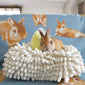 Custom All Over Pattern Knitted Blankets