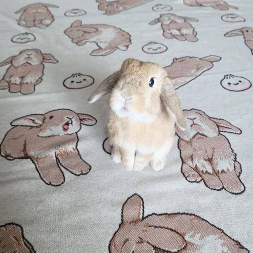 Custom All Over Pattern Knitted Blankets