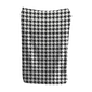 Graphite Weave Houndstooth Blanket