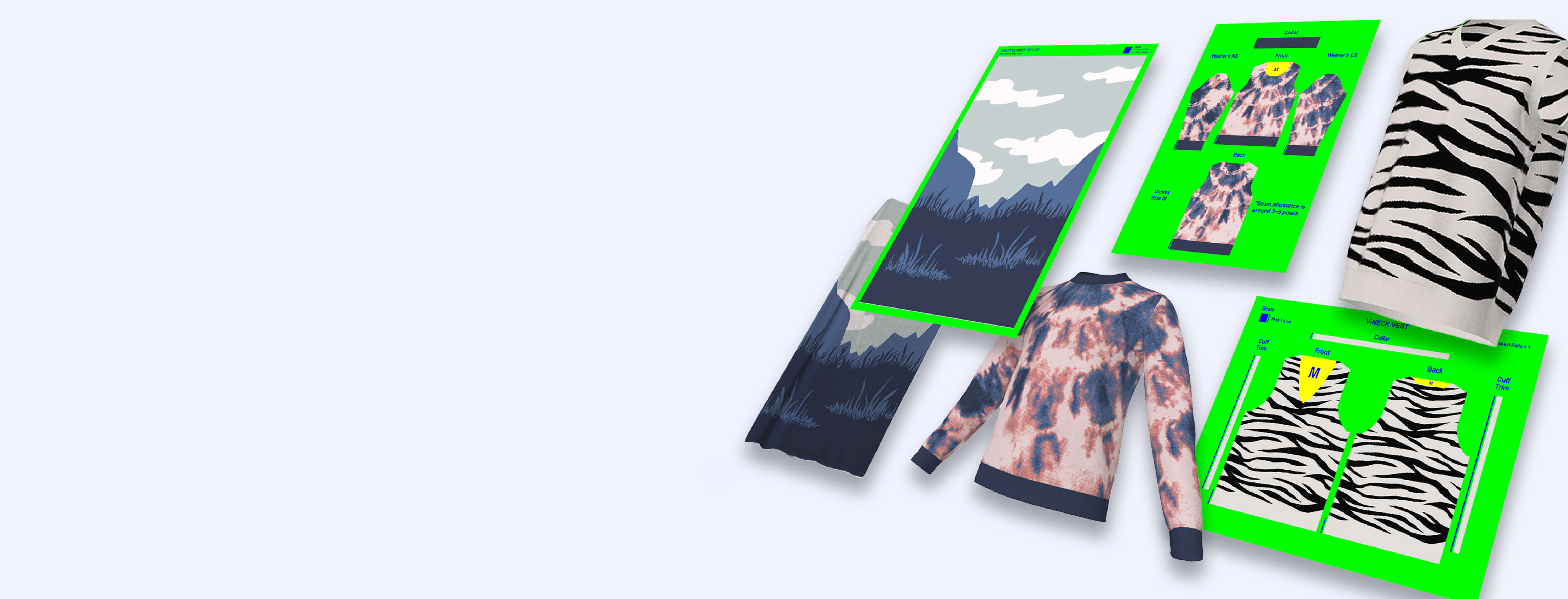 Knitwise product templates