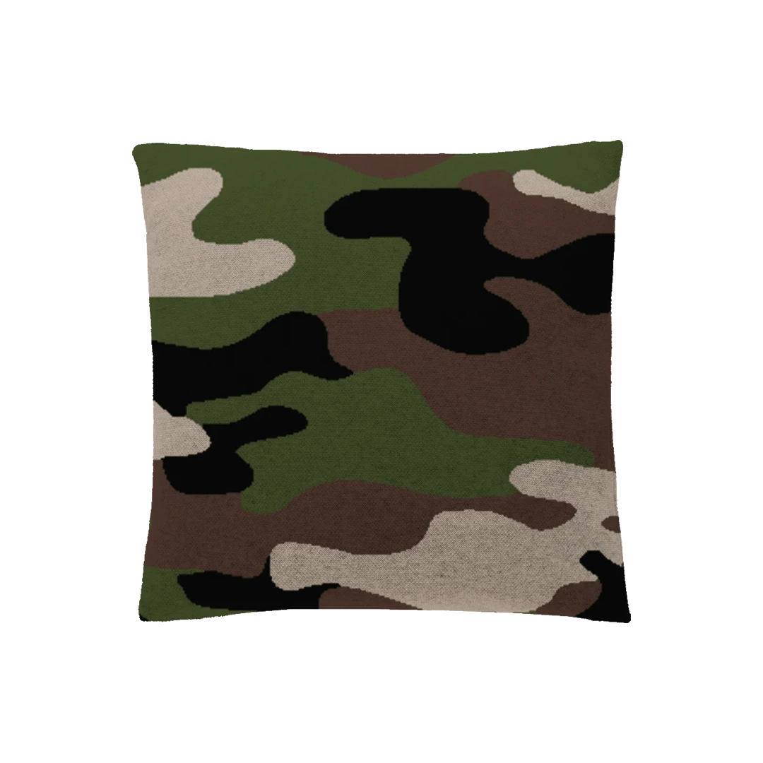 Forest Veil Camouflage Pillow Case