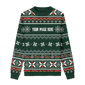 Forest Green Winterflake Christmas Sweater