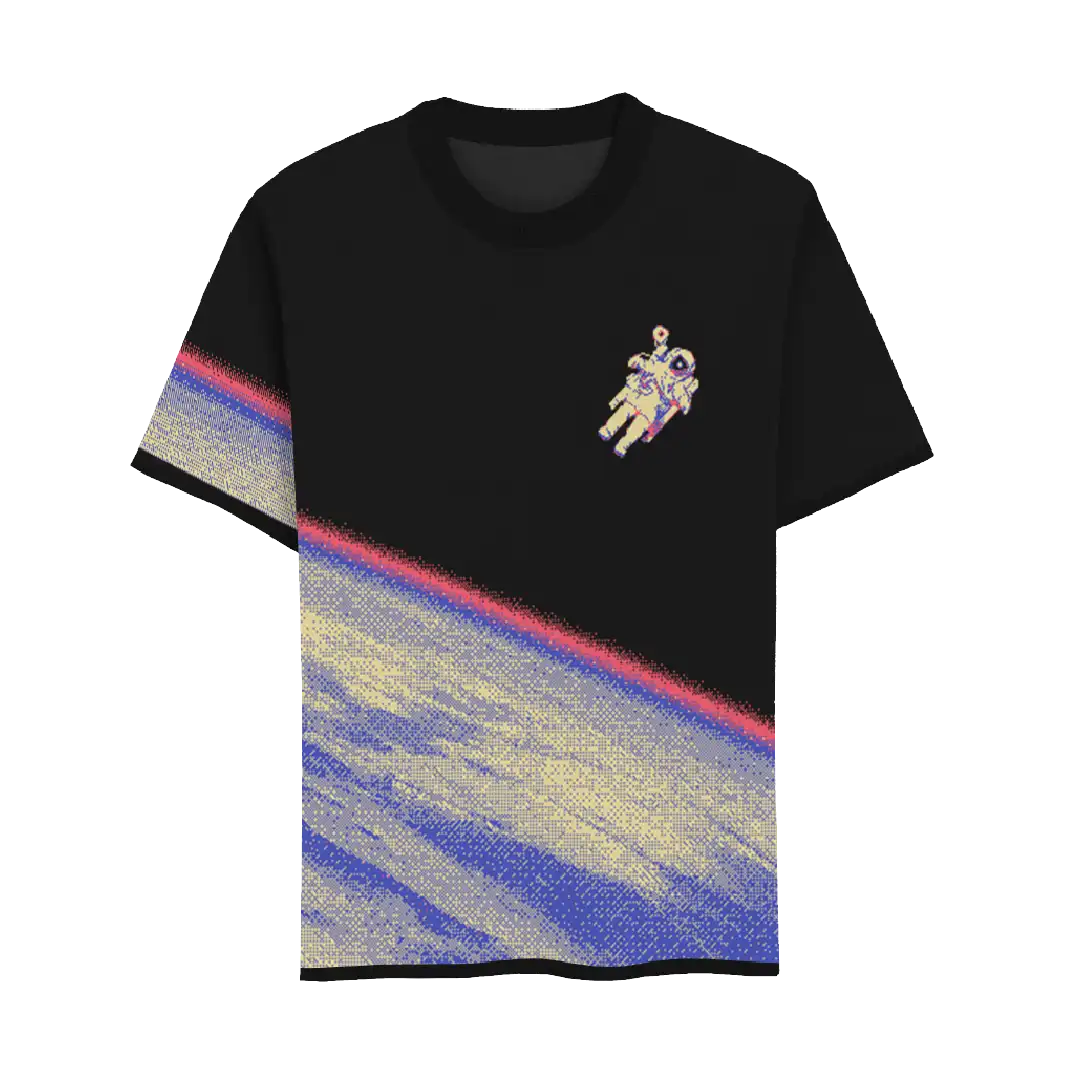 Lone Voyager Astronaut Knitted T-Shirt