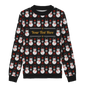Frosty Midnight Snowman Sweater